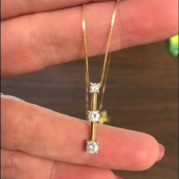 Kay Jewelers Jewelry - .50 carat Diamond Necklace, MINT condition!